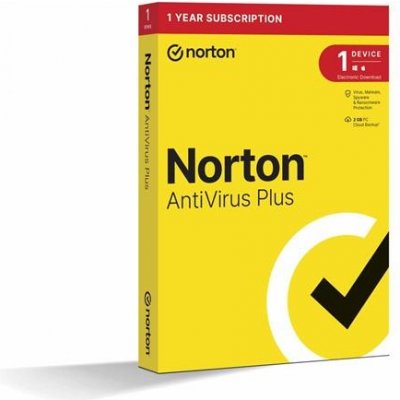 Norton ANTIVIRUS PLUS 2GB 1 lic. 1 rok (21408138) – Zbozi.Blesk.cz