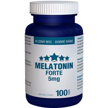 Clinical Melatonin Forte 5 mg 100 tablet