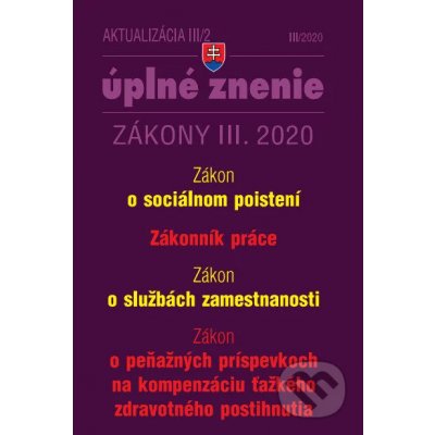 Aktualizácia III/2 - Sociálne poistenie, ZP, Služby zamestnanosti - Kolektív autorov – Zbozi.Blesk.cz