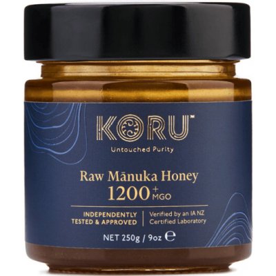 KORU RAW MANUKA HONEY -250g (MGO od 300+ do 1500+) MGO: MGO - 1200 – Zbozi.Blesk.cz