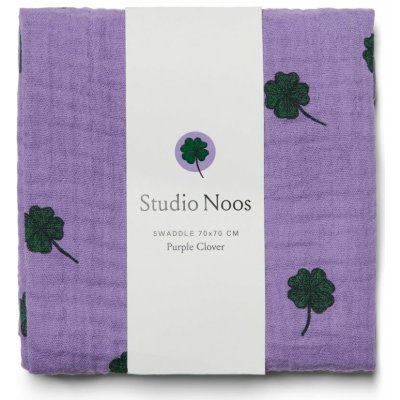 STUDIO NOOS SWADDLE ZAVINOVAČKA Print Medium Purple Clover – Hledejceny.cz