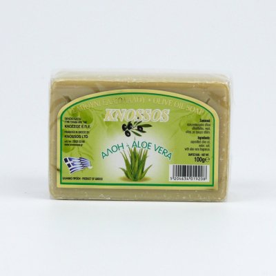 Knossos přírodní olivové mýdlo Aloe Vera 100 g – Zbozi.Blesk.cz