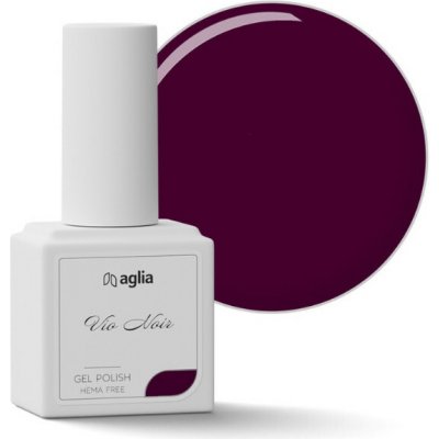 Aglia VIO NOIR barevný gel lak na nehty HEMA FREE - 8 ml – Zboží Dáma