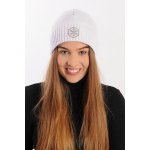 Čepice R-Jet Sport fashion basic bez bam ohrnutá bílá s vločkou – Hledejceny.cz