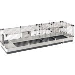 Ferplast Králičí klec Krolik 200 šedá 205 x 60 x 50 cm – Zboží Dáma