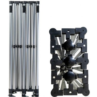 TENTino Konstrukce nůžkového párty stanu SMALL HEXAGON 3x6 m bez opláštění – Zboží Dáma