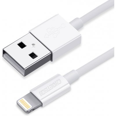 ChoeTech IP0026-WH MFI Certfied USB-A to Lightning, 1,2m, bílý – Zbozi.Blesk.cz