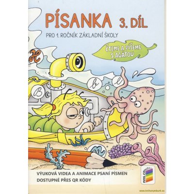 Písanka, 3 .díl (Čteme a píšeme s Agátou), 4. vydání – Zbozi.Blesk.cz