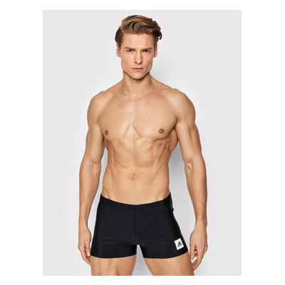 adidas plavky Boxer Solid Swim černé – Zboží Mobilmania