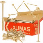 KLIMAS Wkret-met WKCP Ø10 mm TX-40 konstrukční vrut do dřeva s talířovou hlavou 380 mm - 25 ks – Hledejceny.cz