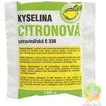 Mipa Kyselina citronová potravinářská 100 g – Sleviste.cz