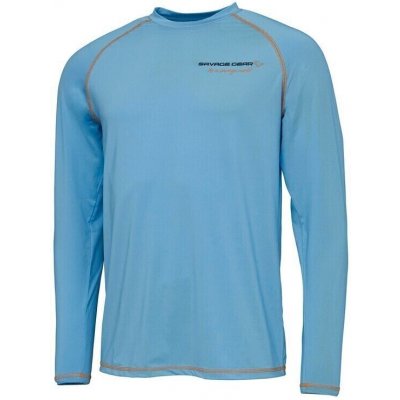 Savage Tričko Gear Aqua UV Long Sleeve Tee Bonnie Blue – Zbozi.Blesk.cz