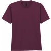 Pánské Tričko Gildan pánské triko Softstyle Midweight maroon fialová