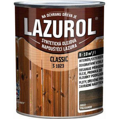 Lazurol Classic S1023 0,75 l palisandr – Hledejceny.cz