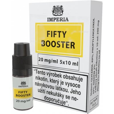 Imperia Booster Fifty 50/50 5x10ml Obsah nikotinu: 20 mg – Zboží Mobilmania