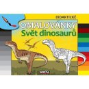 Svět dinosaurů didaktické omalovánky