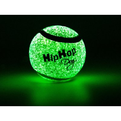 HIPHOP DOG Neonový ve tmě svítící tenis. míč 6,5 cm – Zboží Mobilmania
