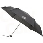 Plochý skládací deštník Malibu černý – Zboží Dáma