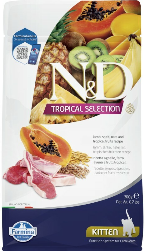 N&D Tropical Selection Cat Lamb Kitten 0,3 kg