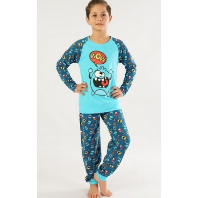 Chlapecké pyžamo Monster tyrkysová – Zbozi.Blesk.cz