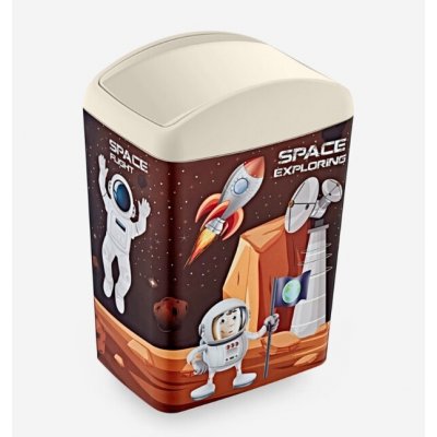 Kozáček Koš odpadkový výklopný 10 L COSMOS dekor – Hledejceny.cz