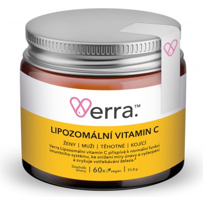 Verra Lipozomální vitamin C 60 tobolek – Hledejceny.cz