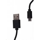 Whitenergy 09967 USB - micro USB, 30cm, černý