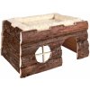 Domek pro hlodavce Trixie Natural Living Natural Living přírodní dřevěný dům TILDE 39 x 22 x 29 cm