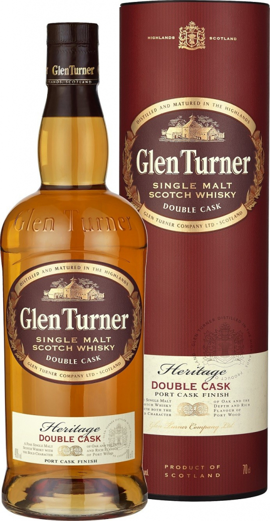 Glen Turner Single Malt Scotch Whisky 40% 0,7 l (tuba)