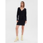 Vero Moda dámské šaty VM Hollyrem Regular Fit 10269251 Black – Sleviste.cz