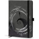 CurePink Poznámkový A5 blok A Nightmare Before Christmas: Moonlight Madness 14,8 x 21 cm SR72660 – Zboží Mobilmania