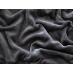 MKLuzkoviny.cz Prostěradlo mikroplyš Exclusive tmavě šedé 220x200 – Zboží Dáma