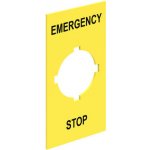 Lovato Electric LPXAU110 štítek EMERGENCY/STOP – Hledejceny.cz
