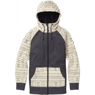 Burton Crown Bonded Fz Canvas Bogolanfini / True Black Heather