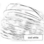 Emos D3C01 LED řetěz nano stříbrný studená bílá 10m – Hledejceny.cz