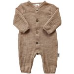 Makoma Mušelínový overal bez ťapek HNĚDÝ MELÍR – Hledejceny.cz