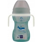 MAM hrnek na učení Fun to drink cup modrý 270 ml – Zboží Mobilmania