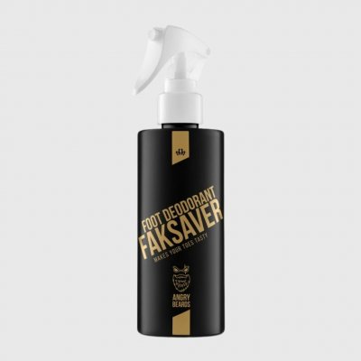 Angry Beards Foot Deodorant Faksaver 200 ml – Hledejceny.cz