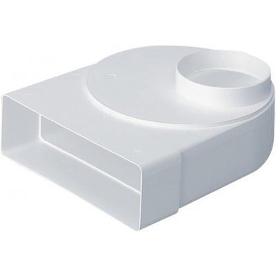 Ventishop UP-TVSO-220x90 x 150 otočný vertikální přechod na kruhové potrubí 150 mm – Hledejceny.cz