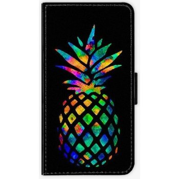 Pouzdro iSaprio - Rainbow Pineapple - Samsung Galaxy J3 2017