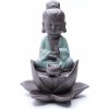 Vonný jehlánek Milujeme Kameny Stojánek na vonné kužely Tekoucí dým Malý Buddha A1