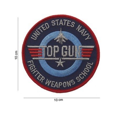 Nášivka textilní 101 Inc Top Gun Fighter Weapons School - barevná – Hledejceny.cz