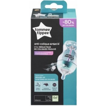 Tommee Tippee kojenecká láhev Advanced AntiColic modrá 260ml