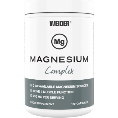 Weider Magnesium Complex 120 kapslí – Hledejceny.cz