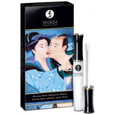 Shunga Divine Oral Pleasure Gloss Coconut 10 ml