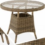 tectake 403640 zahradní stůl - přírodní – Hledejceny.cz