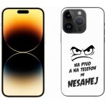 mmCase na iPhone 14 Pro Max 6.7 - pivní motiv 2 bílé pozadí – Zboží Mobilmania