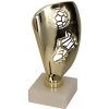 Pohár a trofej Plastová trofej Zlatá Stříbrná Bronzová Zlatá 13,5 cm
