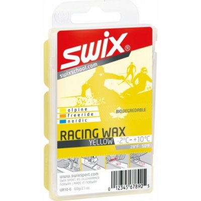 Swix UR10 Racing Wax Yellow -2/+10°C 60 g 111530 – Zboží Mobilmania