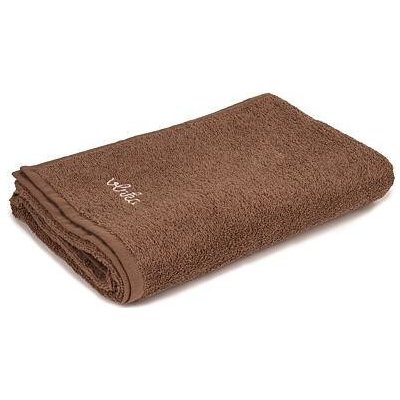Vlnka Bavlněná osuška hnědá 70 x 140 cm – Zboží Dáma